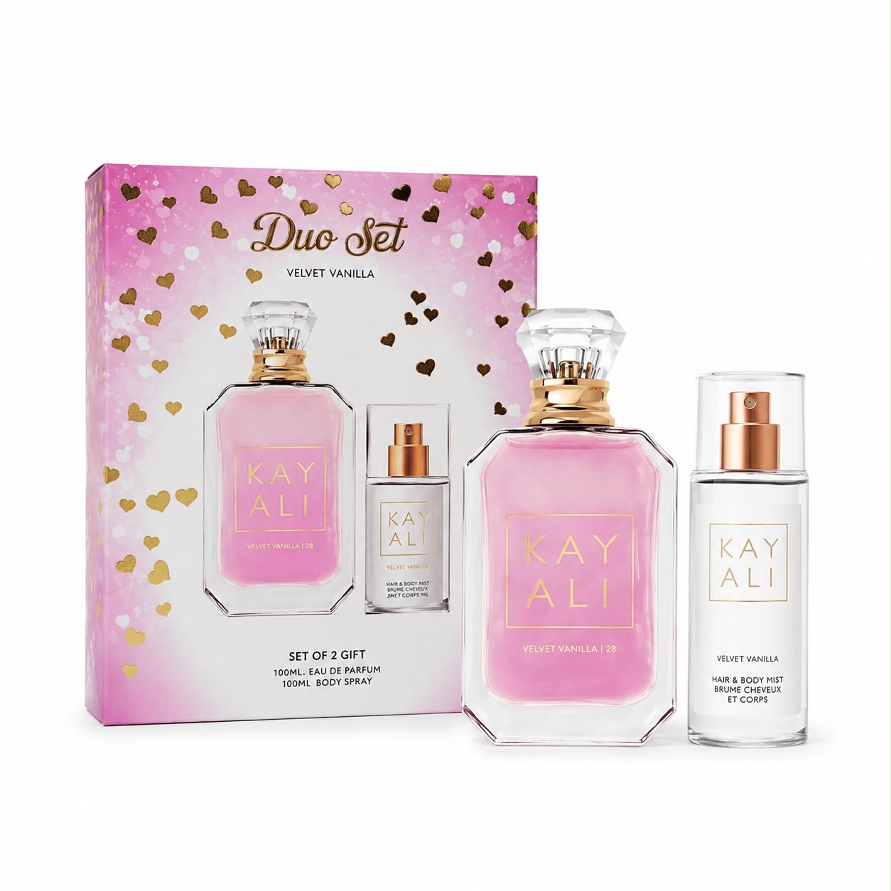 طقم كايالي فيلفيت فانيلا – Kayali Velvet Vanilla Duo Set